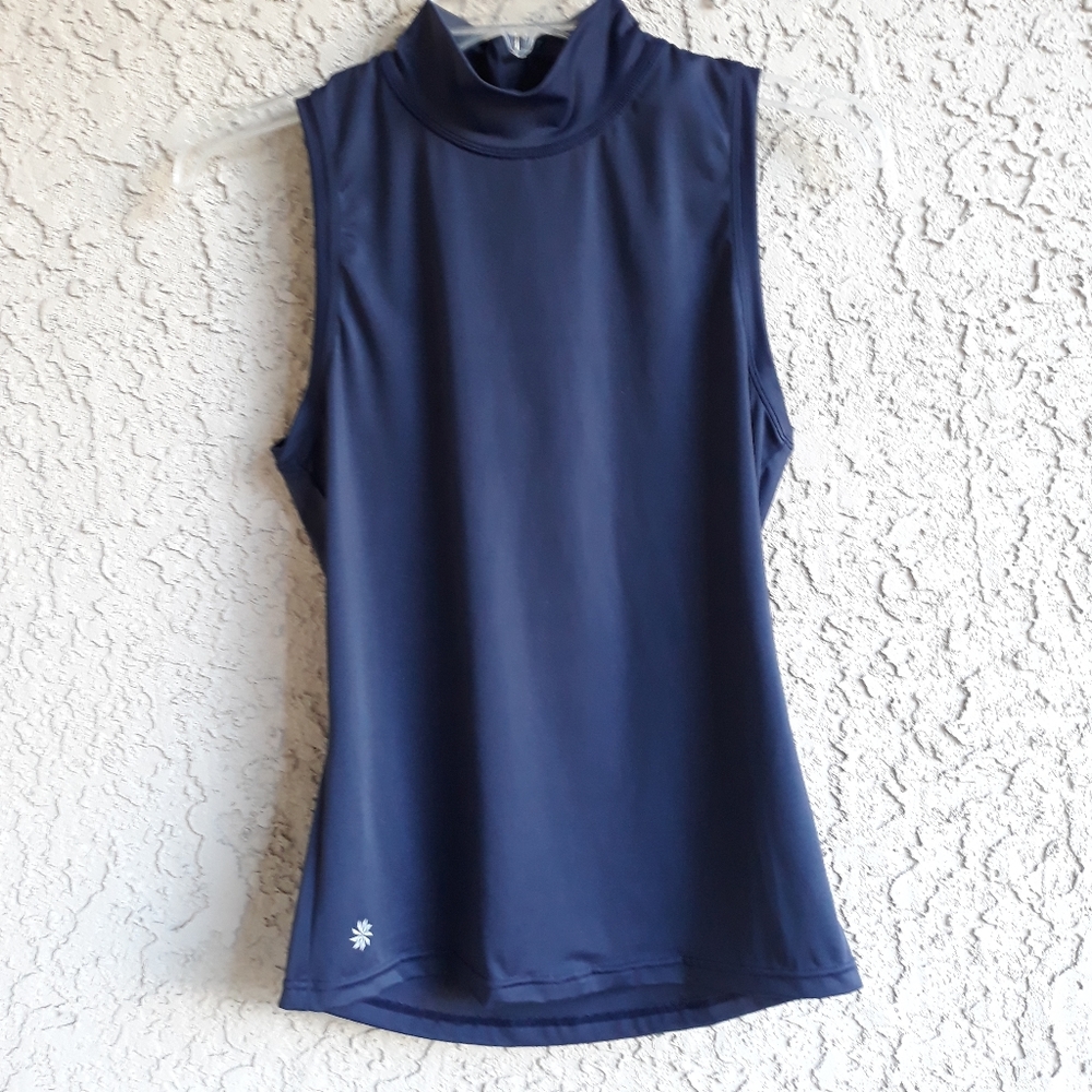 Athleta Mock Turtleneck Tank Top